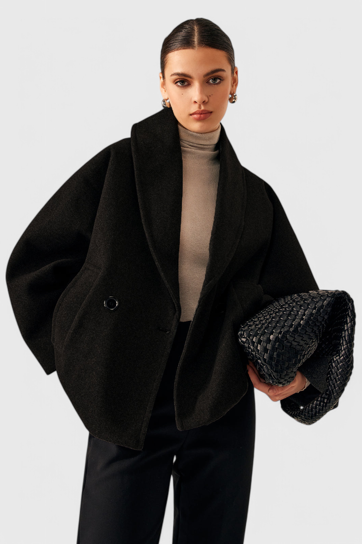Helena Oversized Tweed Coat
