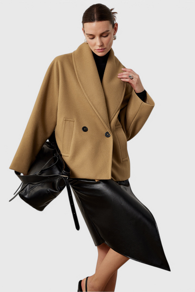Helena Oversized Tweed Coat