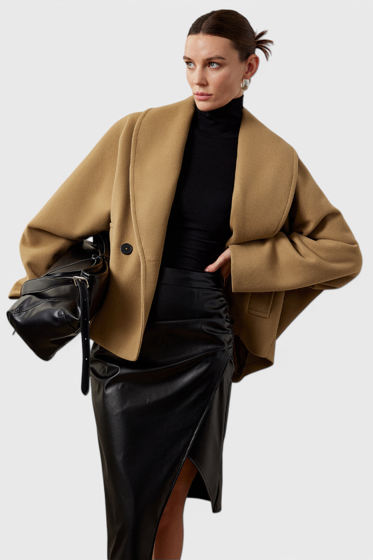 Helena Oversized Tweed Coat