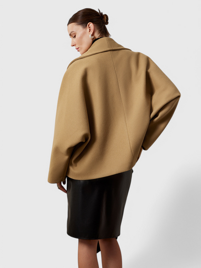 Helena Oversized Tweed Coat
