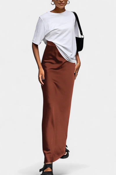 Falda Maxi Utility Fable de Diseño Sencillo y Acabado Elegante
