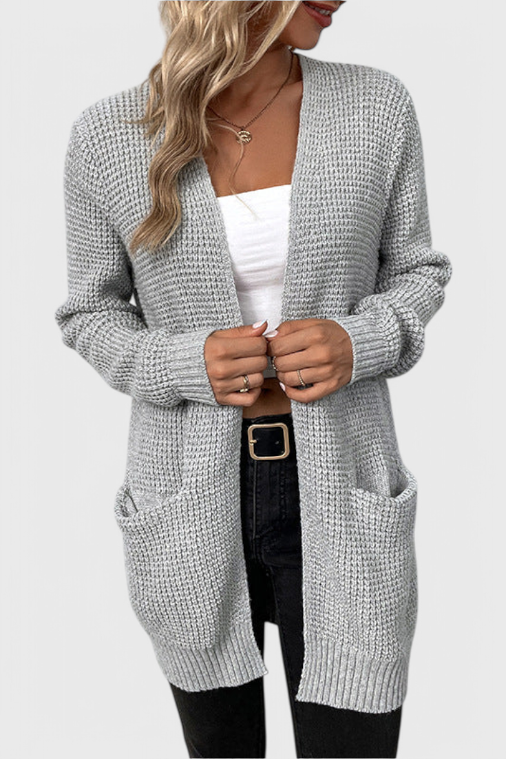 Cardigan Anneliese de Mezcla de Cachemira de Alta Calidad