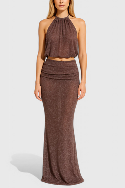 Conjunto de Dos Piezas Halter Zhenya