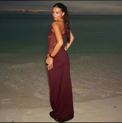 Meravi™ Vestido Sin Mangas