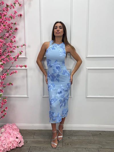 Serelia™ Vestido de Noche Elegante con Estampado Floral