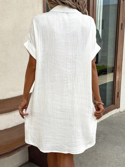 Frederika® | Vestido de lino suave y chic de estilo casual