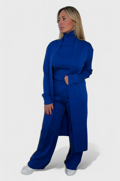 Conjunto de Punto de 3 Piezas Mahalia
