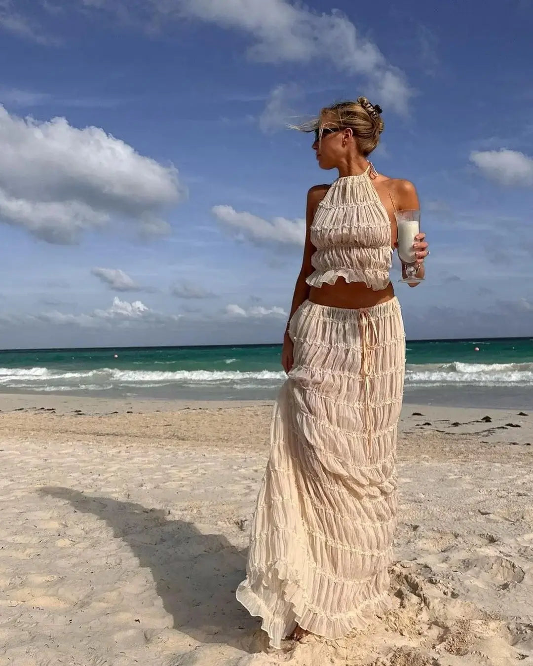 Solerina™ – Conjunto Boho con Volantes