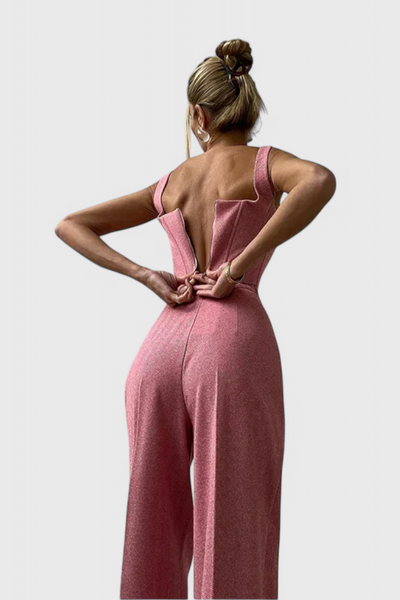 Evena Conjunto de 3 Piezas con Corsé Estructurado