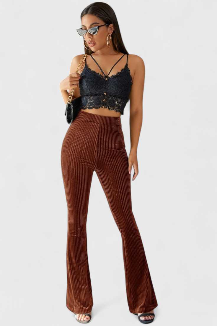 Liset Pantalones de Pana Acampanados
