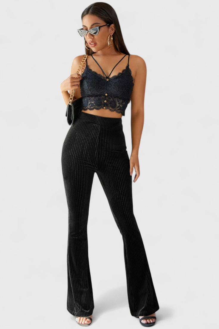 Liset Pantalones de Pana Acampanados