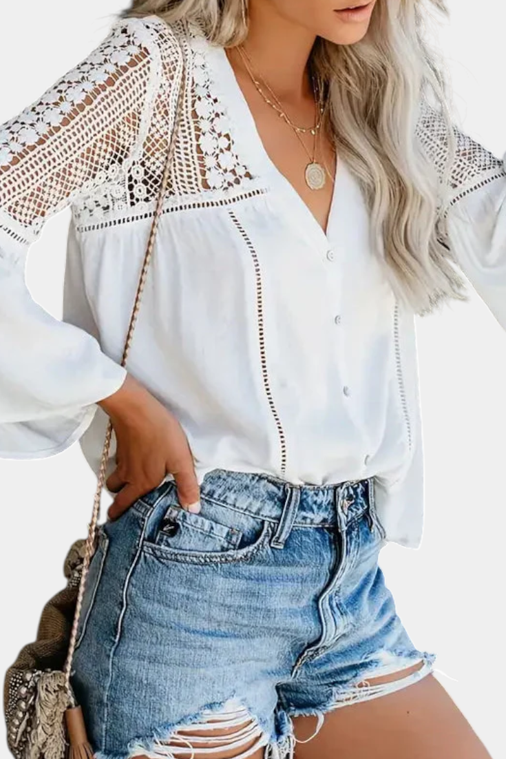 Lace Blouse by Sunwoven
