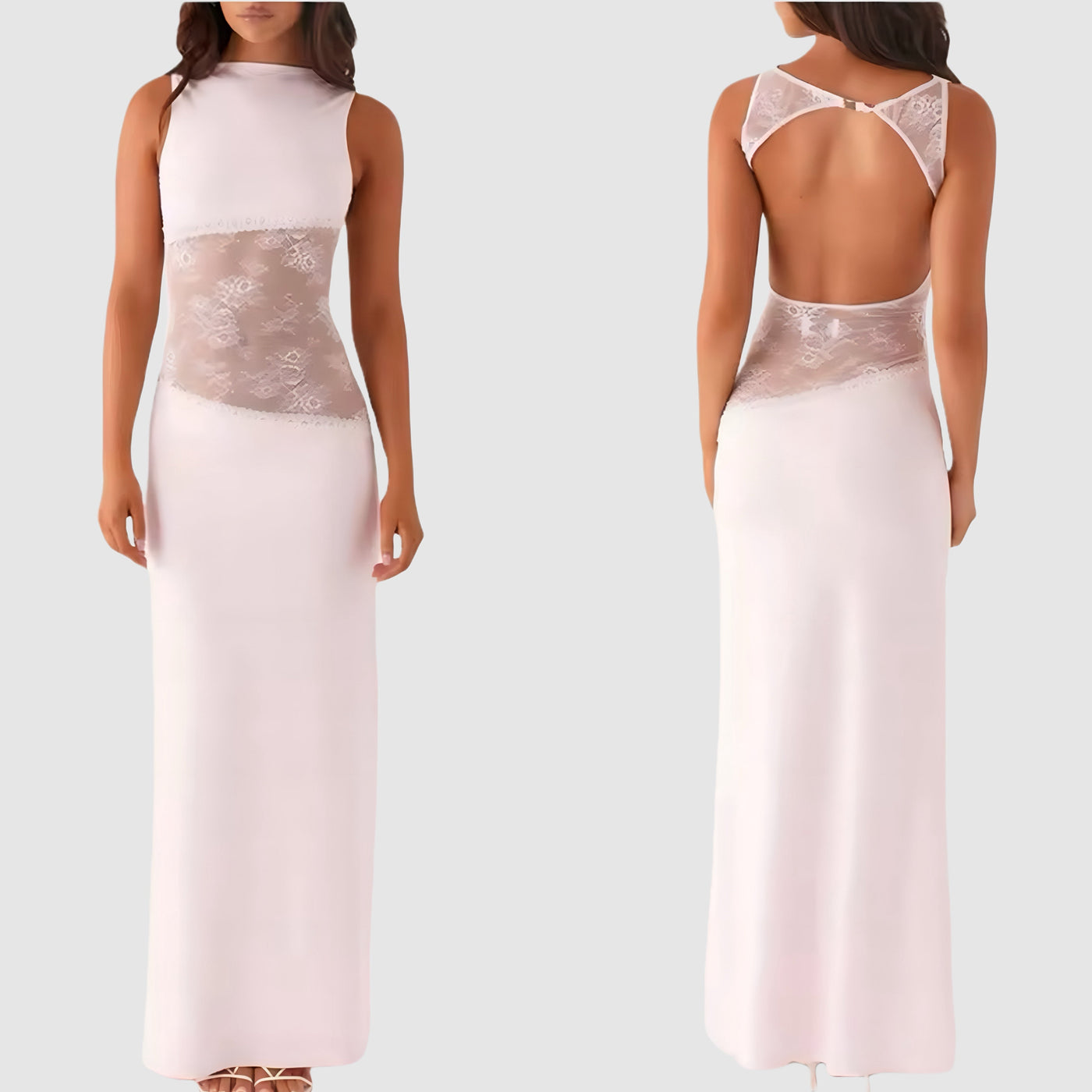 Meravi™ Vestido Sin Mangas