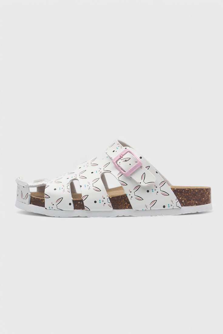 Neya Zuecos de Corcho con Hebilla y Plantilla Confortable