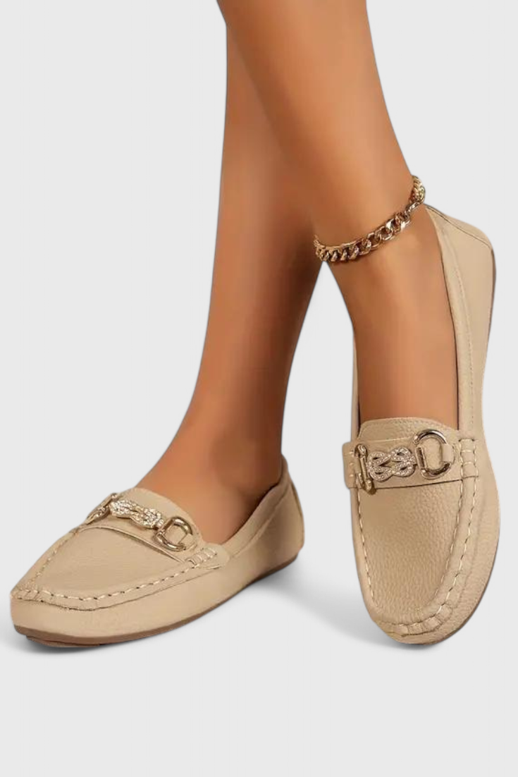 Clásicos Mocasines de Cuero Odette
