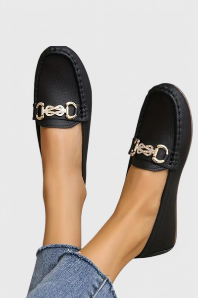 Clásicos Mocasines de Cuero Odette