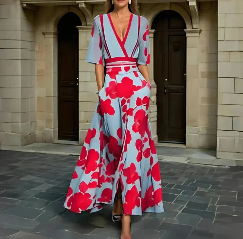 Brooklyn® | Vestido Envolvente Floral Everly