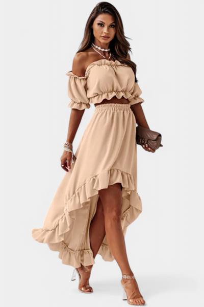Katja Conjunto de Dos Piezas con Escote Bardot