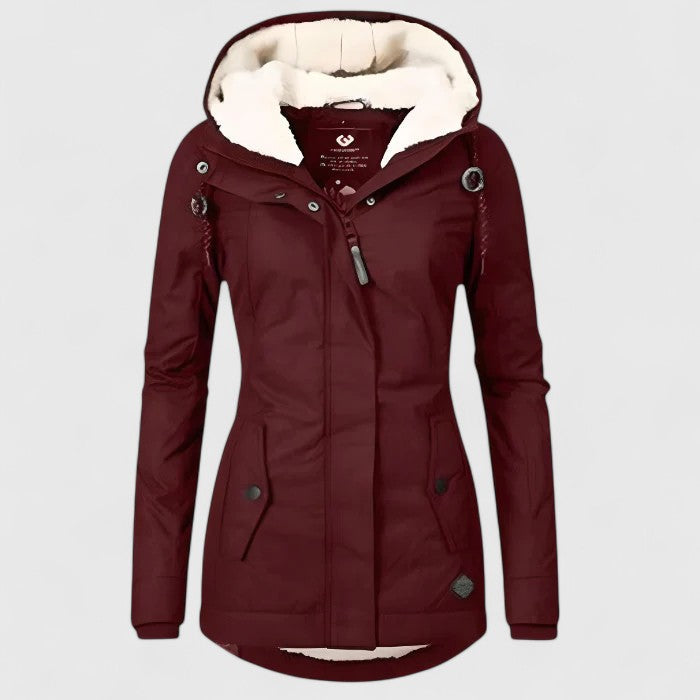 Amanda | Chaqueta de invierno impermeable con capucha