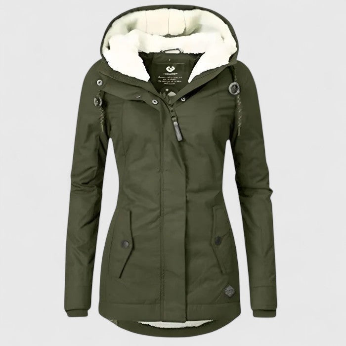 Amanda | Chaqueta de invierno impermeable con capucha
