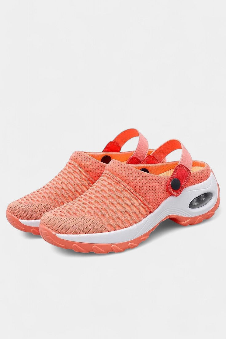 Bessie Zapatillas de Malla con Tecnología de Amortiguación de Aire