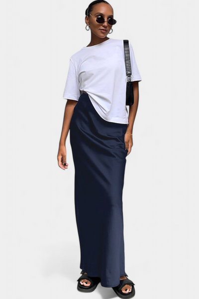 Falda Maxi Utility Fable de Diseño Sencillo y Acabado Elegante