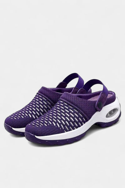 Bessie Zapatillas de Malla con Tecnología de Amortiguación de Aire