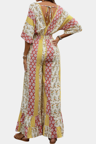Blusa Bohemia Ayana con Mangas Sueltas