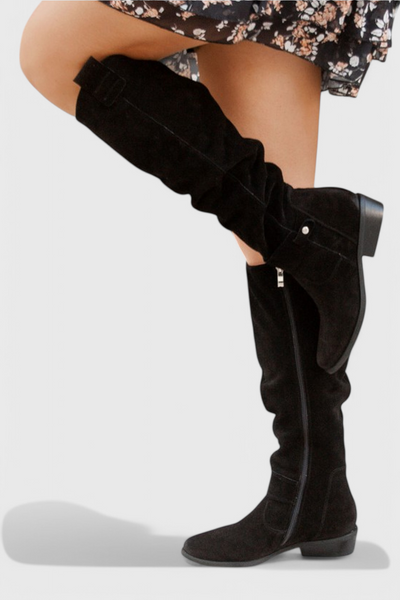 Celine Botas Altas de Diseño Retro
