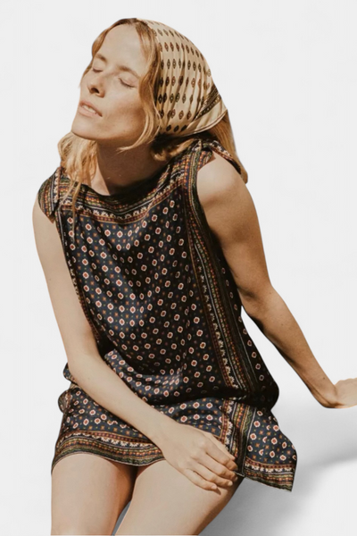 Lorena Mini Dress Montmartre Scarf