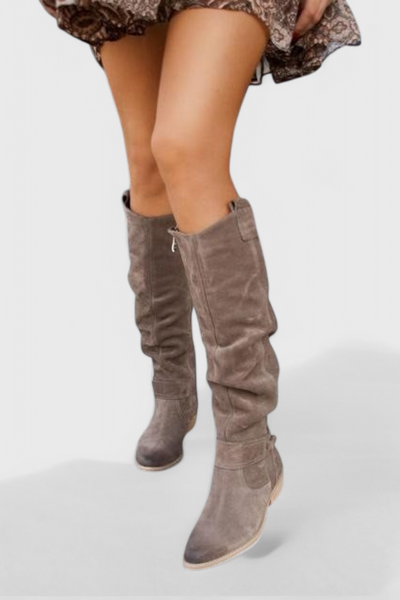 Celine Botas Altas de Diseño Retro