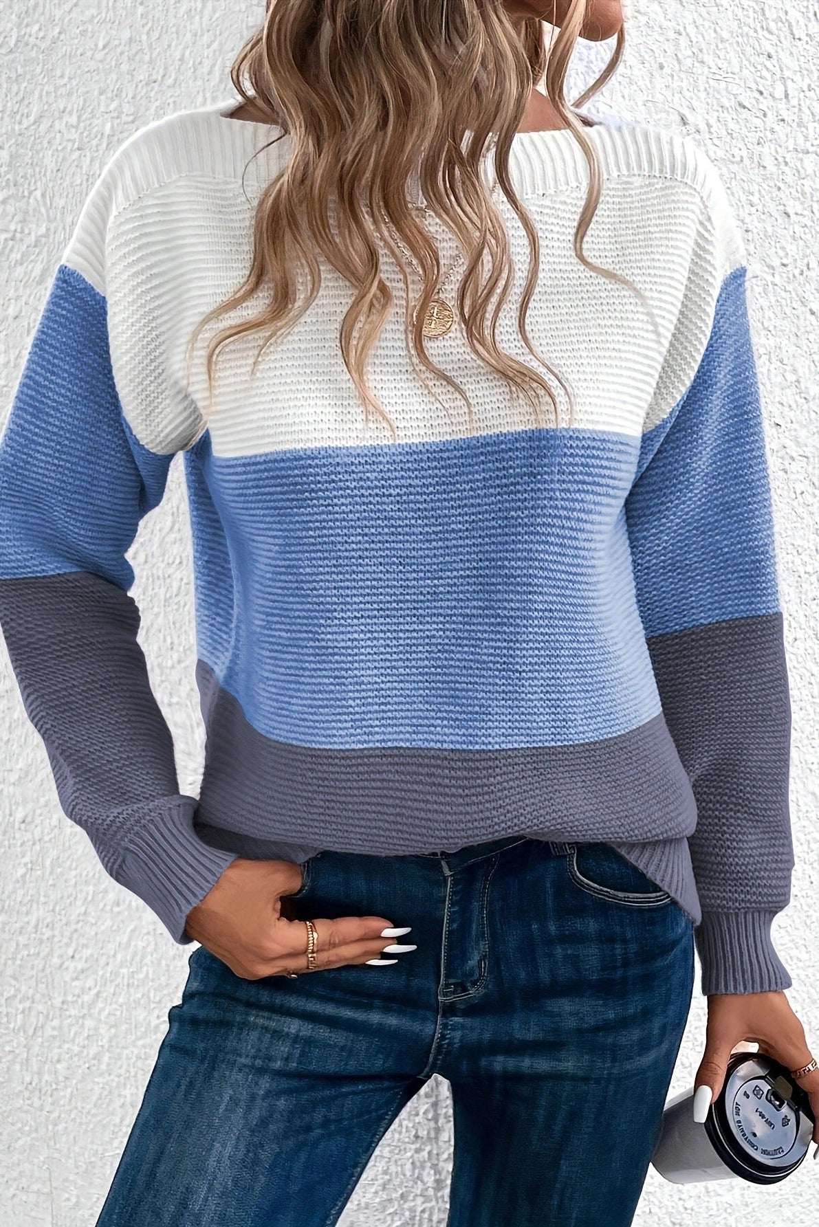 Soria Suave Jersey de Mezcla de Lana