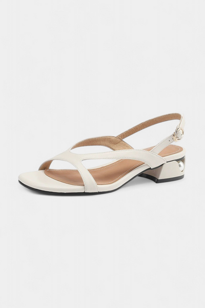 Sandalias Planas Elegantes Minna con Acabado Sofisticado