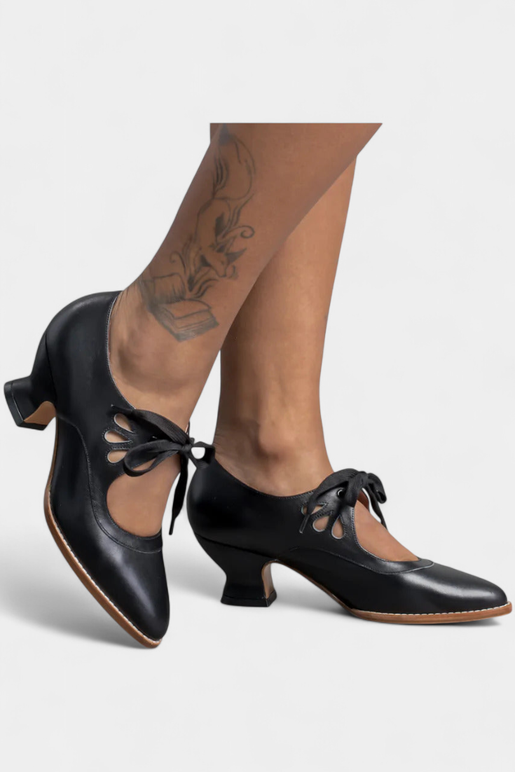 Britt Tacones Ortopédicos de Piel