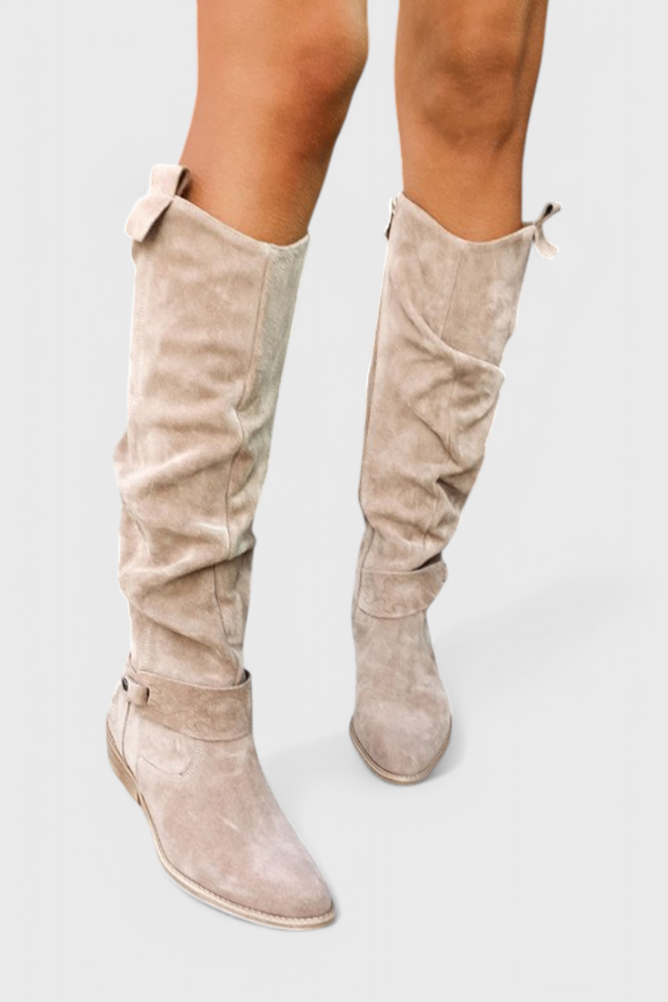 Celine Botas Altas de Diseño Retro
