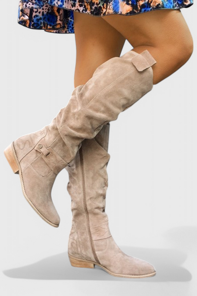 Celine Botas Altas de Diseño Retro