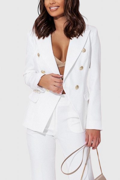 Conjunto Elegante de Blazer y Pantalones Rosalind