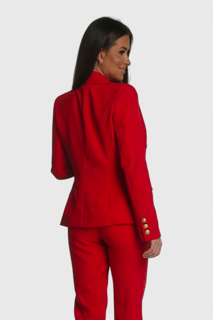 Conjunto Elegante de Blazer y Pantalones Rosalind