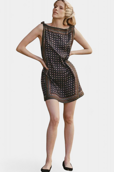 Lorena Mini Dress Montmartre Scarf