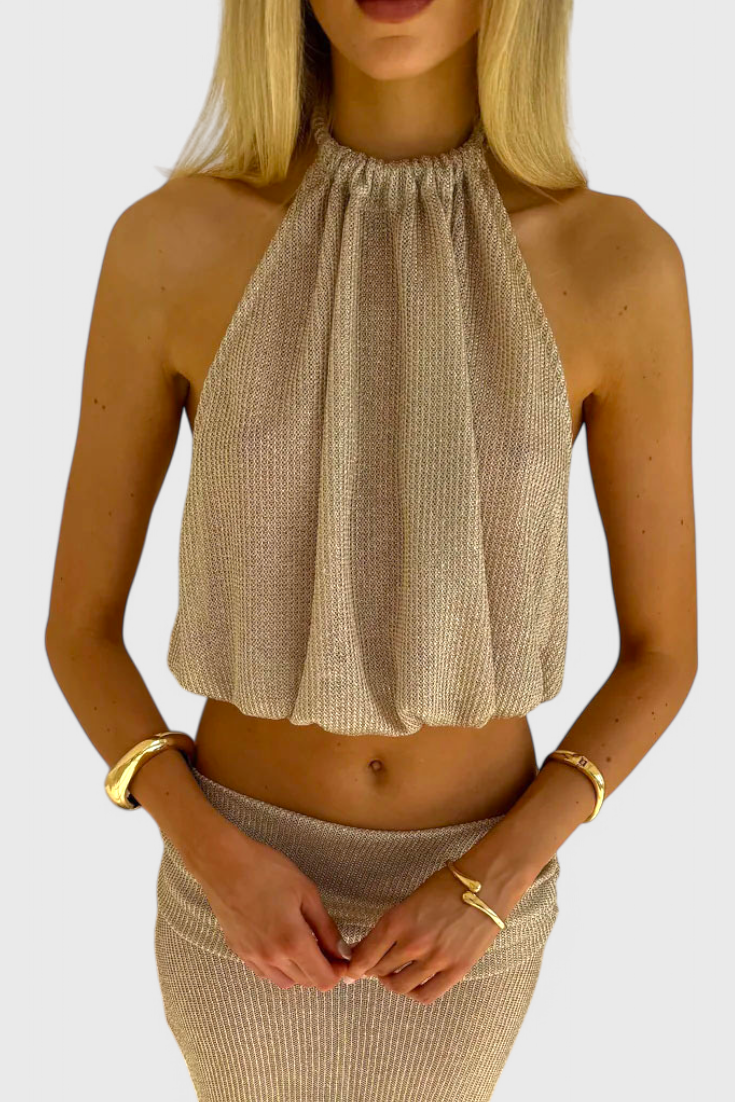 Conjunto de Dos Piezas Halter Zhenya