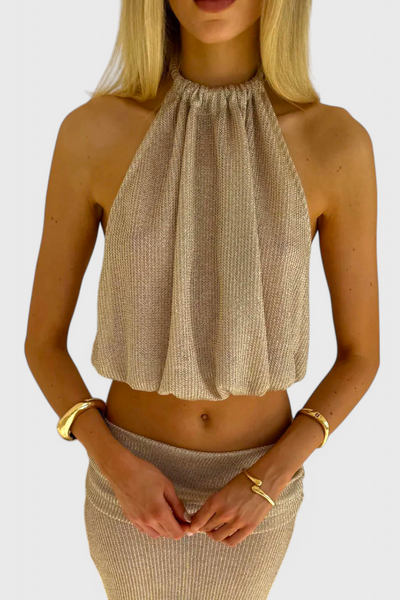 Conjunto de Dos Piezas Halter Zhenya