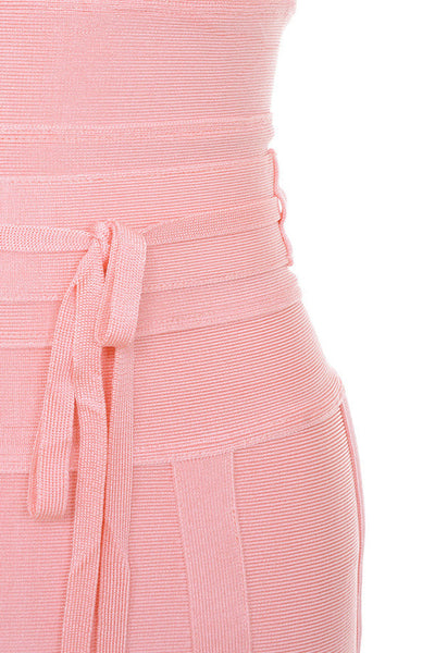 Vestido bandage rosa