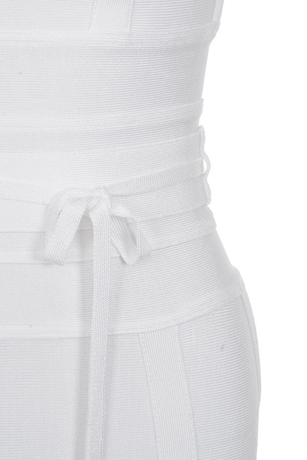 Vestido bandage blanco
