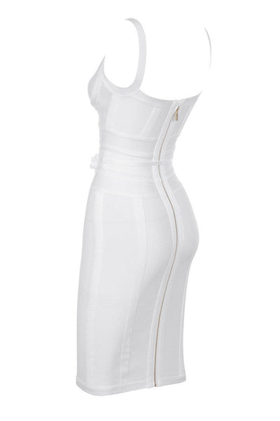 Vestido bandage blanco
