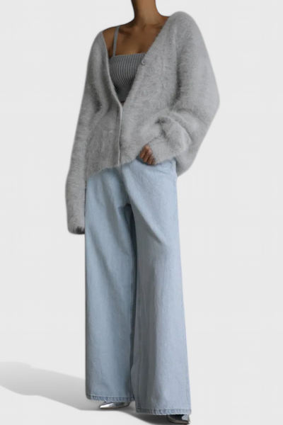 Suave Cardigan Daniela de Mezcla de Cachemira