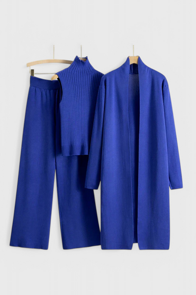 Conjunto de Punto de 3 Piezas Mahalia