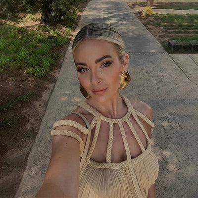 Nefira™ – Vestido con Tirantes Finos y Espalda Descubierta