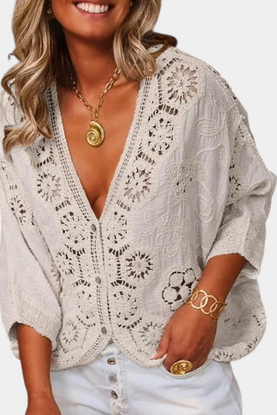 Adele Crochet Top