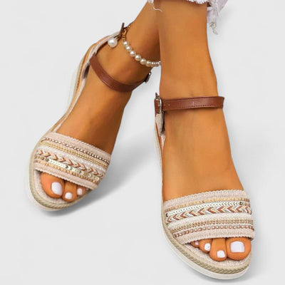 Miona Sandalias de Estilo Náutico