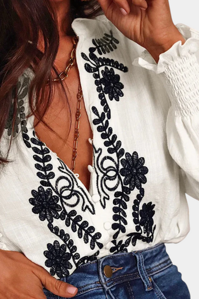Sahara Petals Blouse